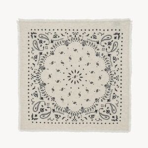 KUJTEN Small Bandana Hachi Oats White